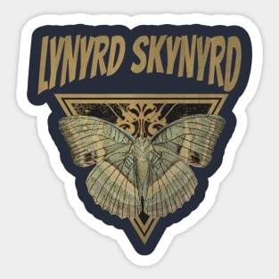 Lynyrd Skynyrd // Fly Away Butterfly Sticker